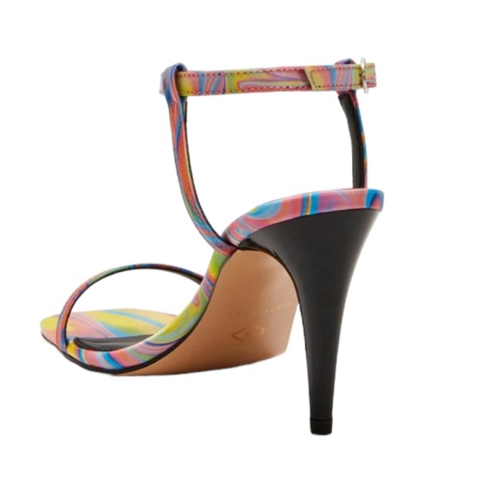 Katy Perry Vivvian Rainbow Multi Sandal Size 7.5 - Picture 4 of 12